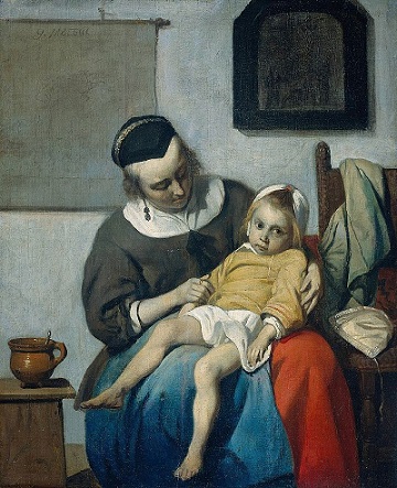 Gabriel Metsu - Het zieke kind.jpg