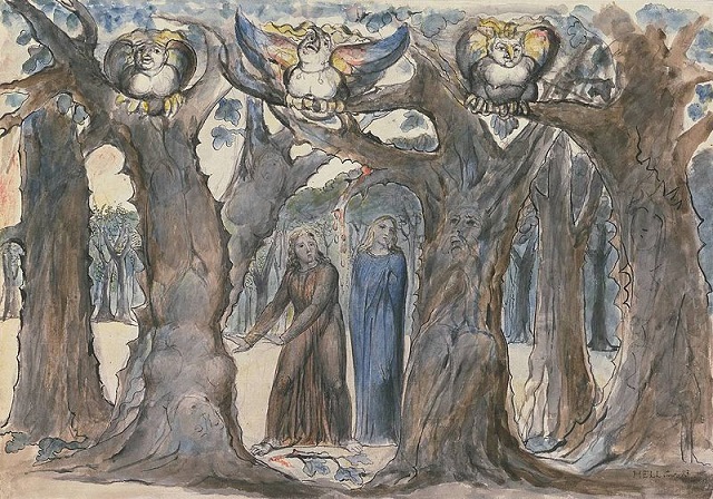 William Blake - Woud van de zelfmoordenaars