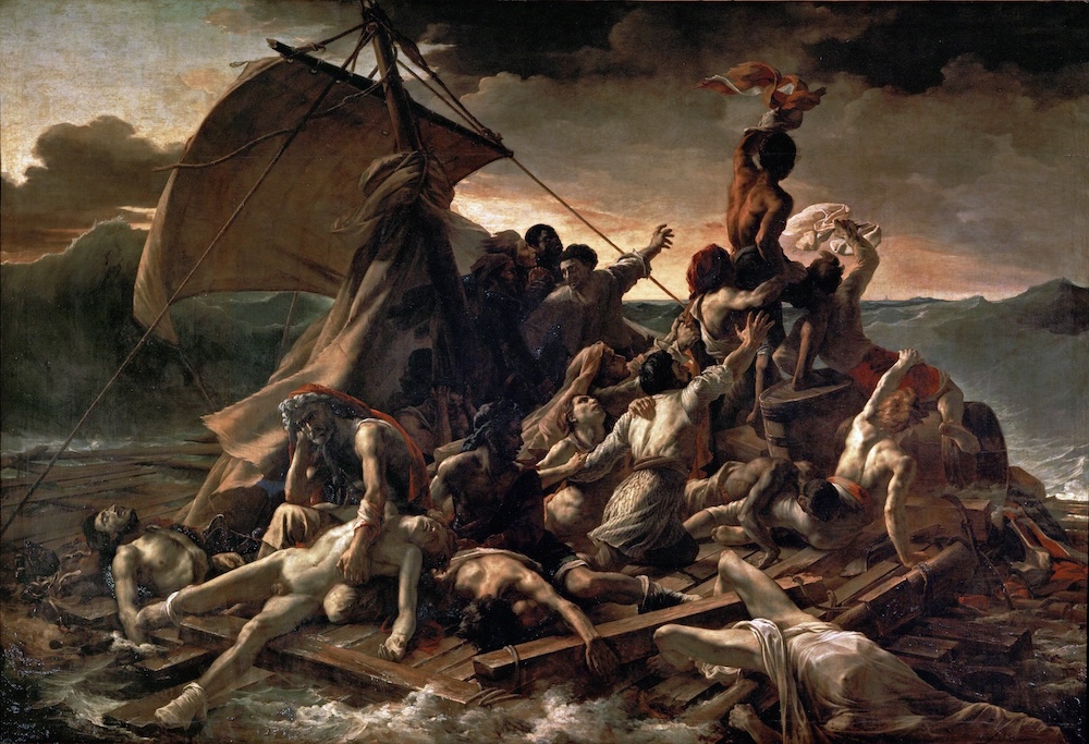 Jean Louis Thèdore Gèricault -  Het vlot van de Medusa (1818-19)