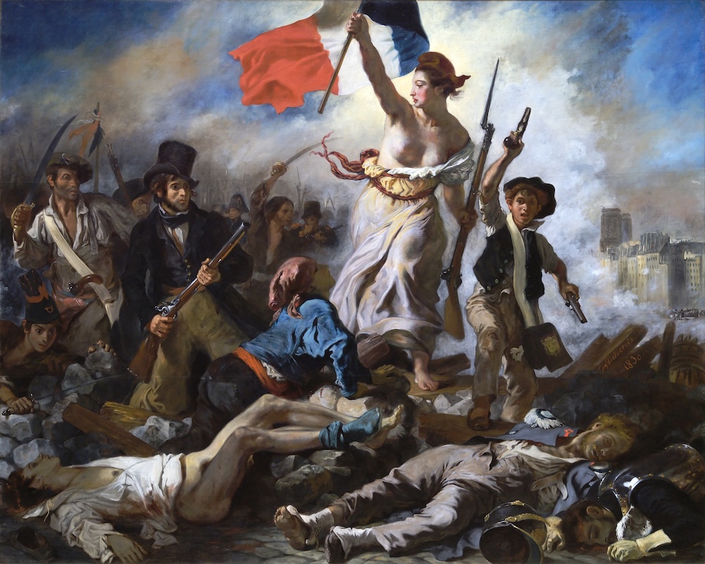 Eugène Delacroix - De Vrijheid leidt het volk (1830)