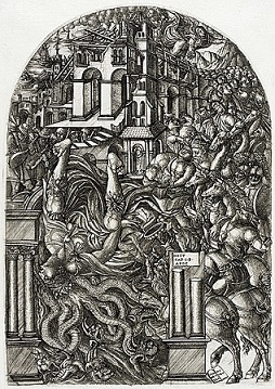 The fall of Babylon (1555)