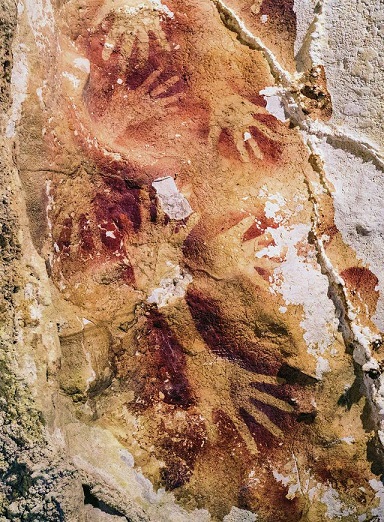 Handstencils Indonesië