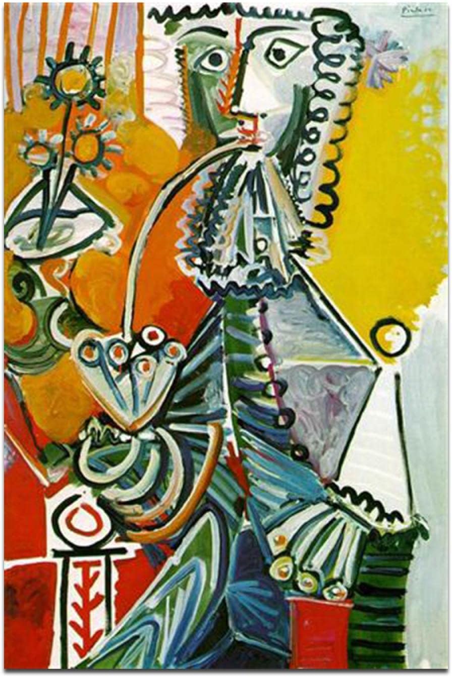 Musketier met pijp, 1968 - Pablo Picasso