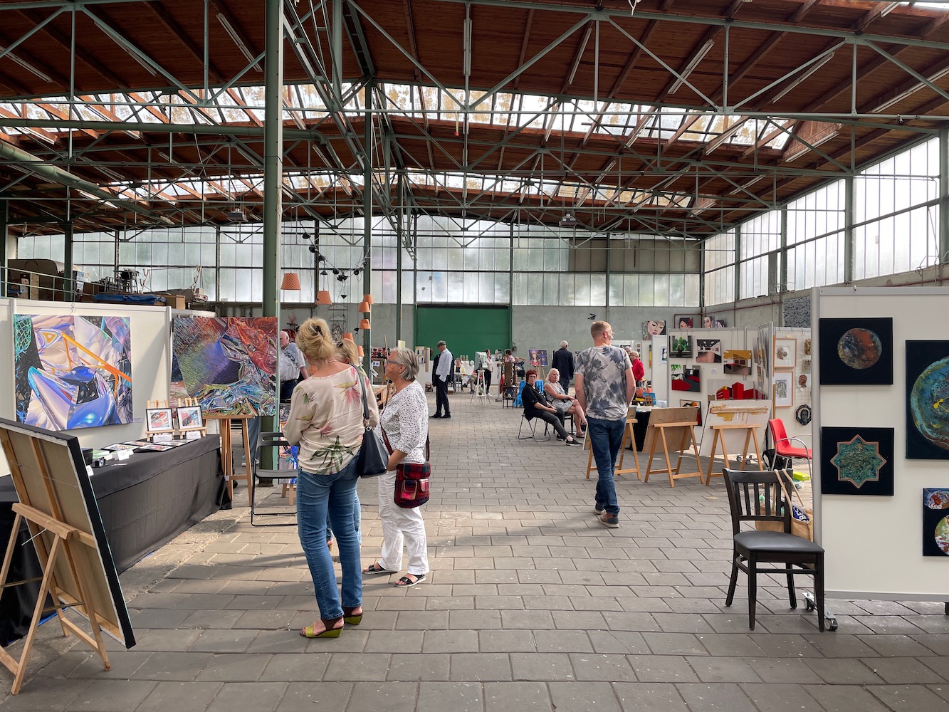 Sfeerimpressie exto-expositie Scheepswerf Heusden