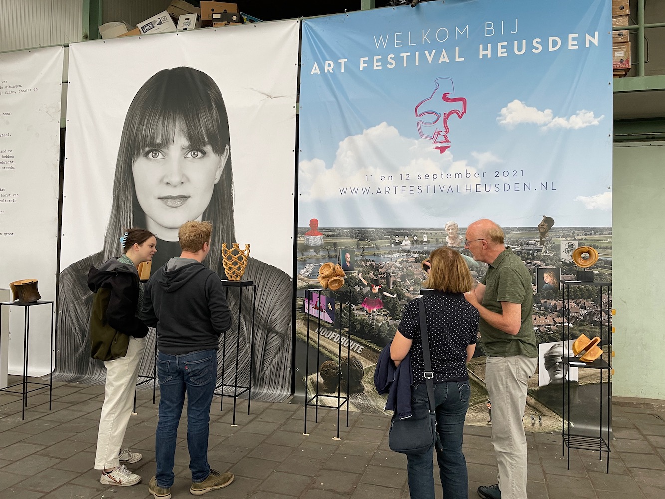 Sfeerimpressie exto-expositie Scheepswerf Heusden