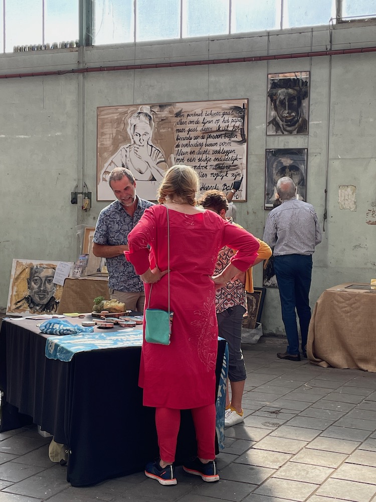 Sfeerimpressie exto-expositie Scheepswerf Heusden