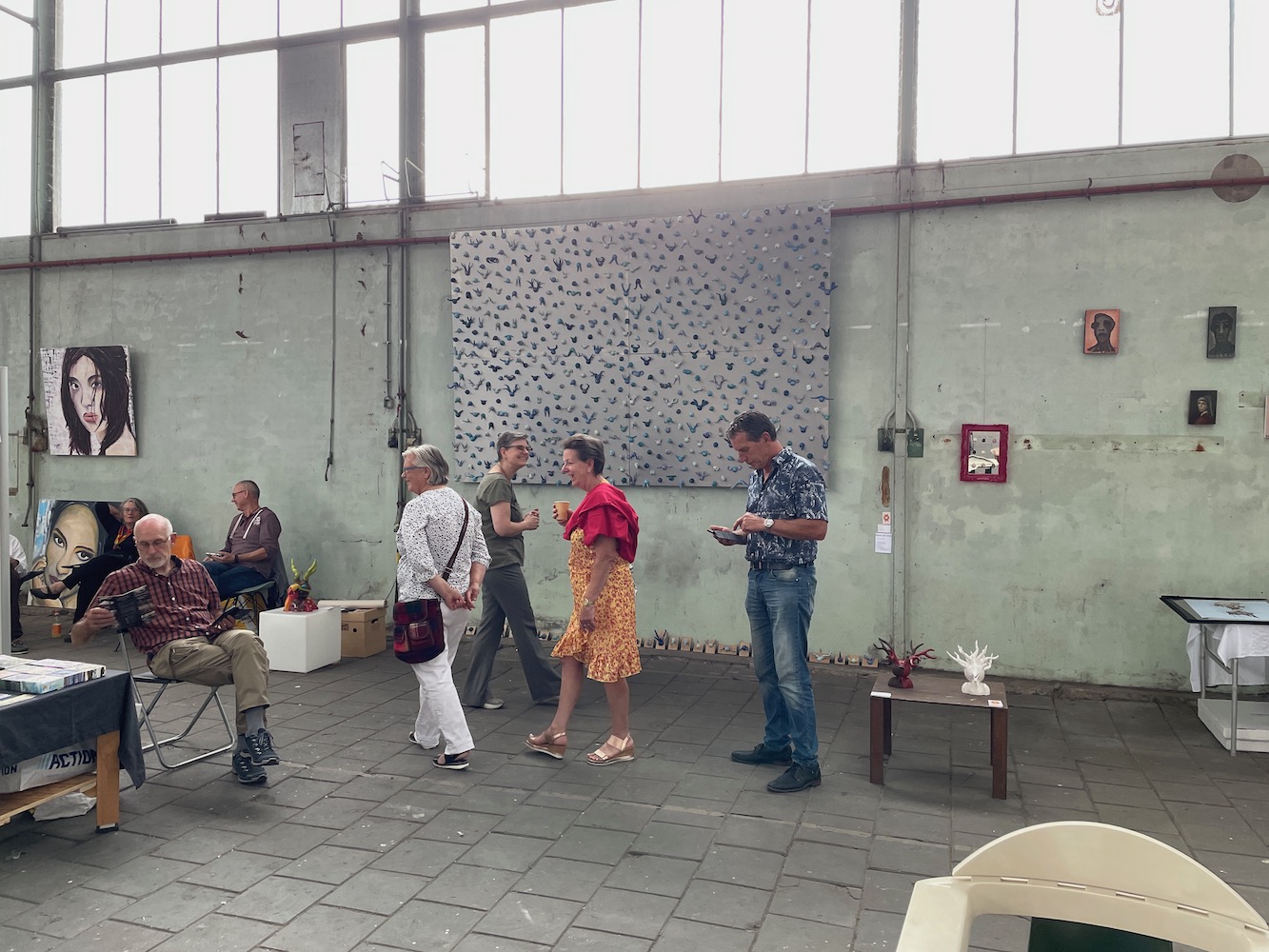 Sfeerimpressie exto-expositie Scheepswerf Heusden