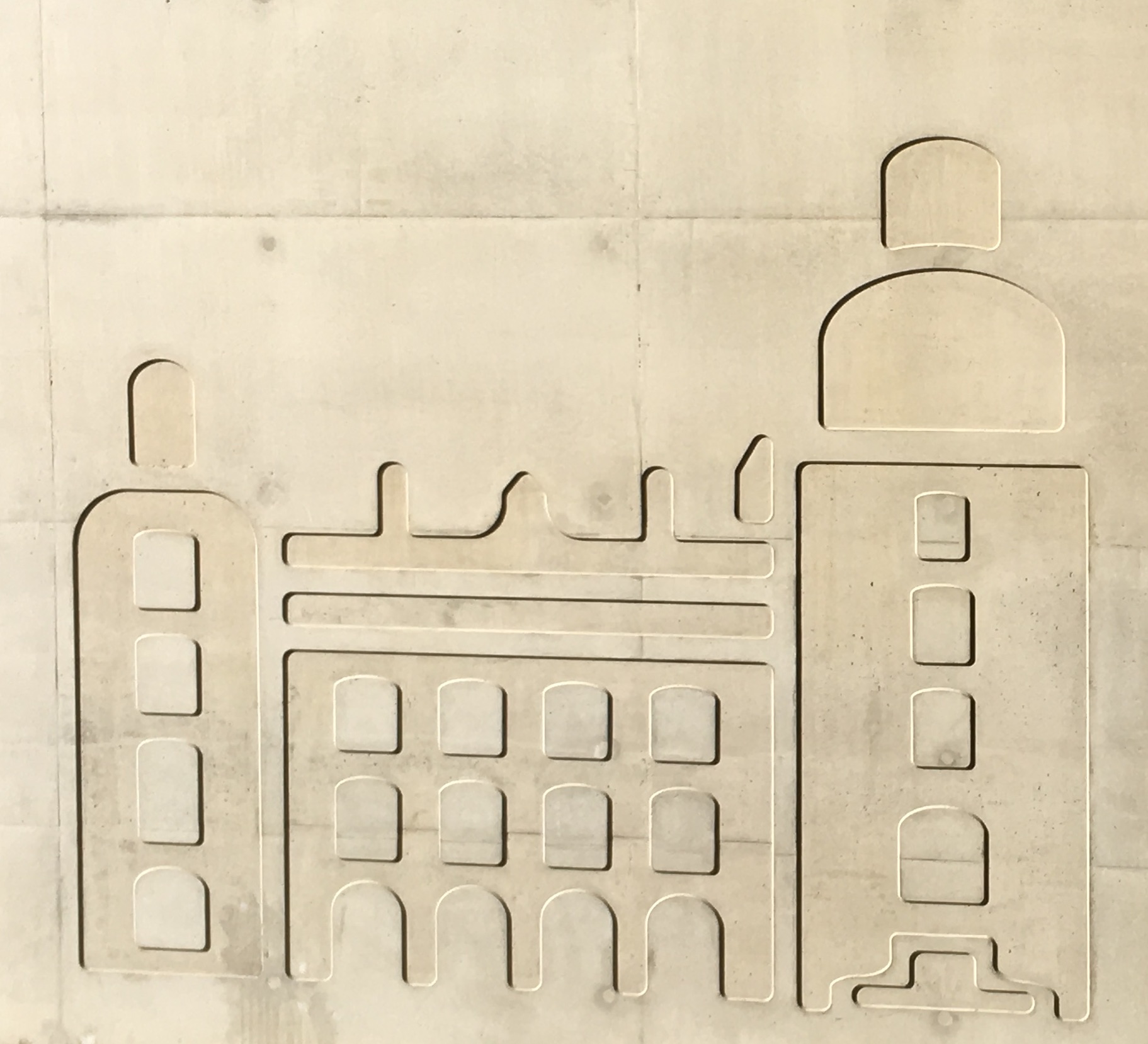 Detail kunstwerk - George Schade