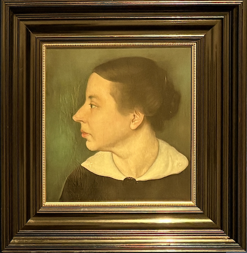 Portret van Anne Mankes-Zernike - Jan Mankes