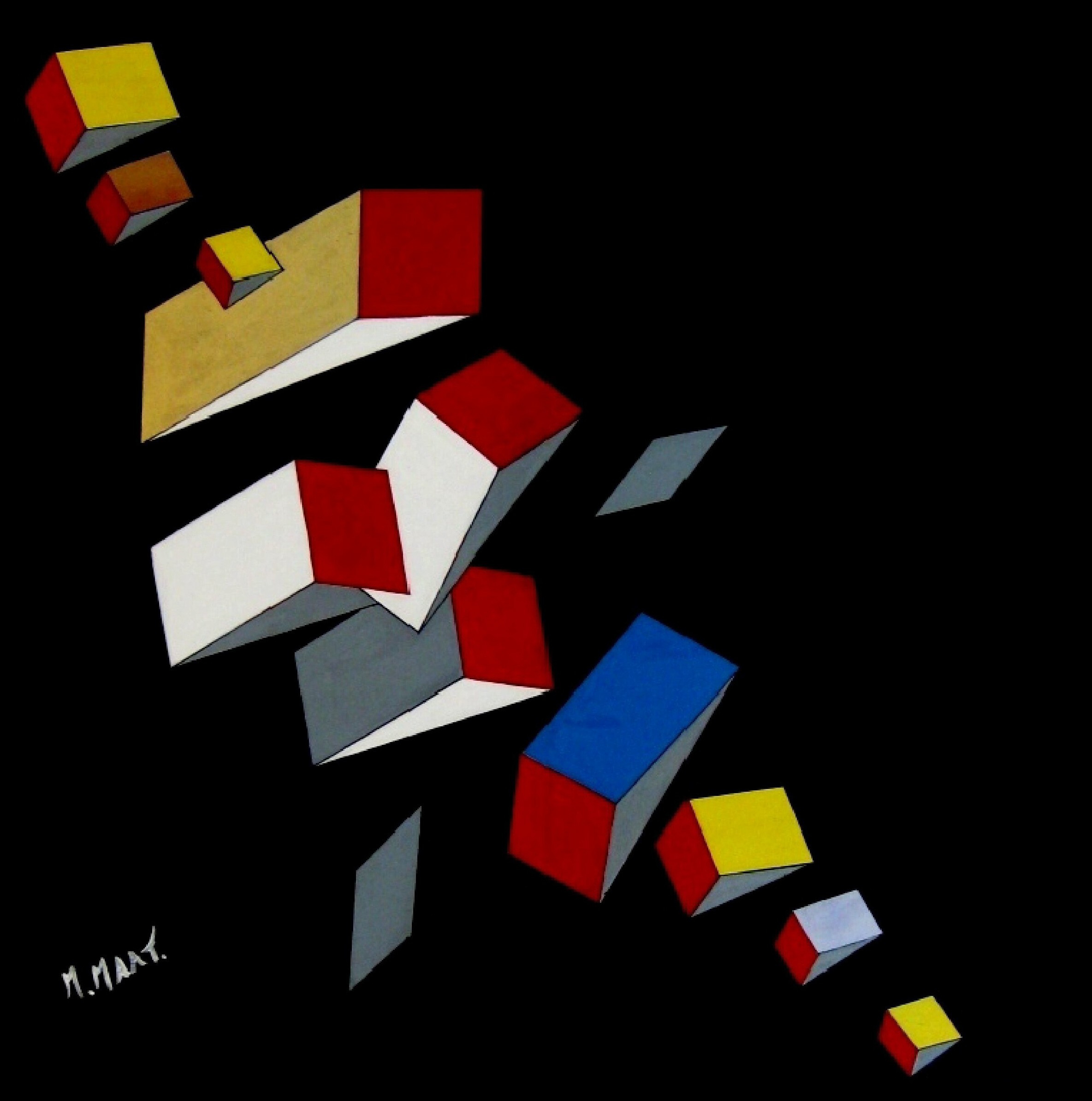 Omlaaggevallen &mdash; Monica Maat