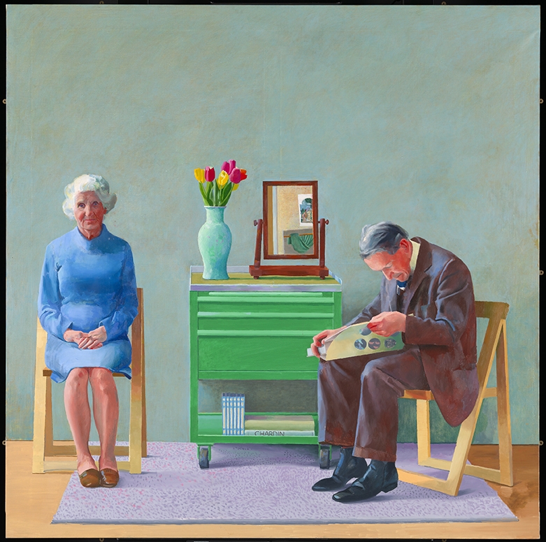 My Parents, 1977, David Hockney. Tate, Purchased from the Knoedler Gallery (Grant-in-Aid) 1981. © David Hockney. Foto: Tate