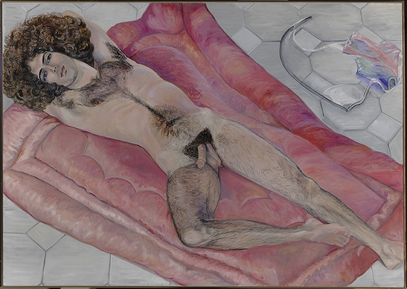 Paul Rosano Reclining, 1974, Sylvia Sleigh. Tate, Purchased with the support of the Estate of Sylvia Sleigh 2015. © Tate. Foto: Tate