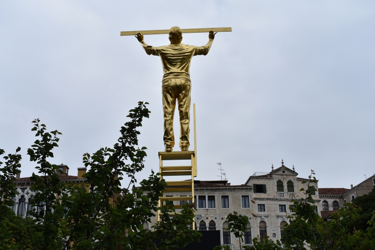 Beeld aan de Canal Grande
