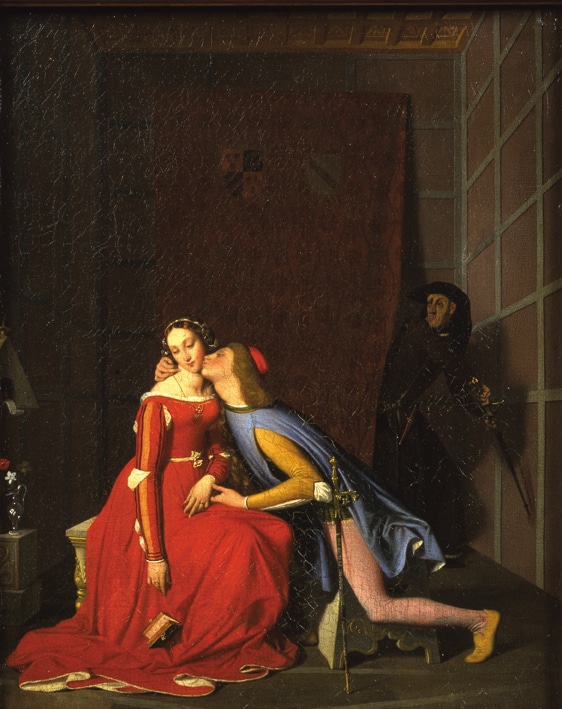 Paolo en Francesca, Musée des beaux-arts d'Angers, Angers &mdash; Jean-Auguste-Dominique Ingres