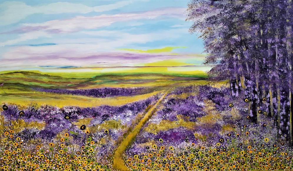 Purple daydream - Ans Duin