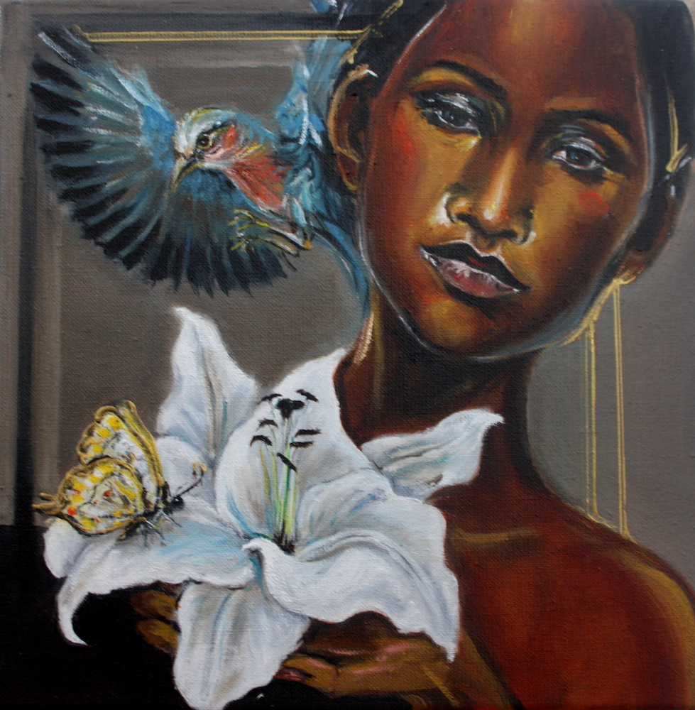 Black lady-White lily - Gerrerde-maria Abelmann