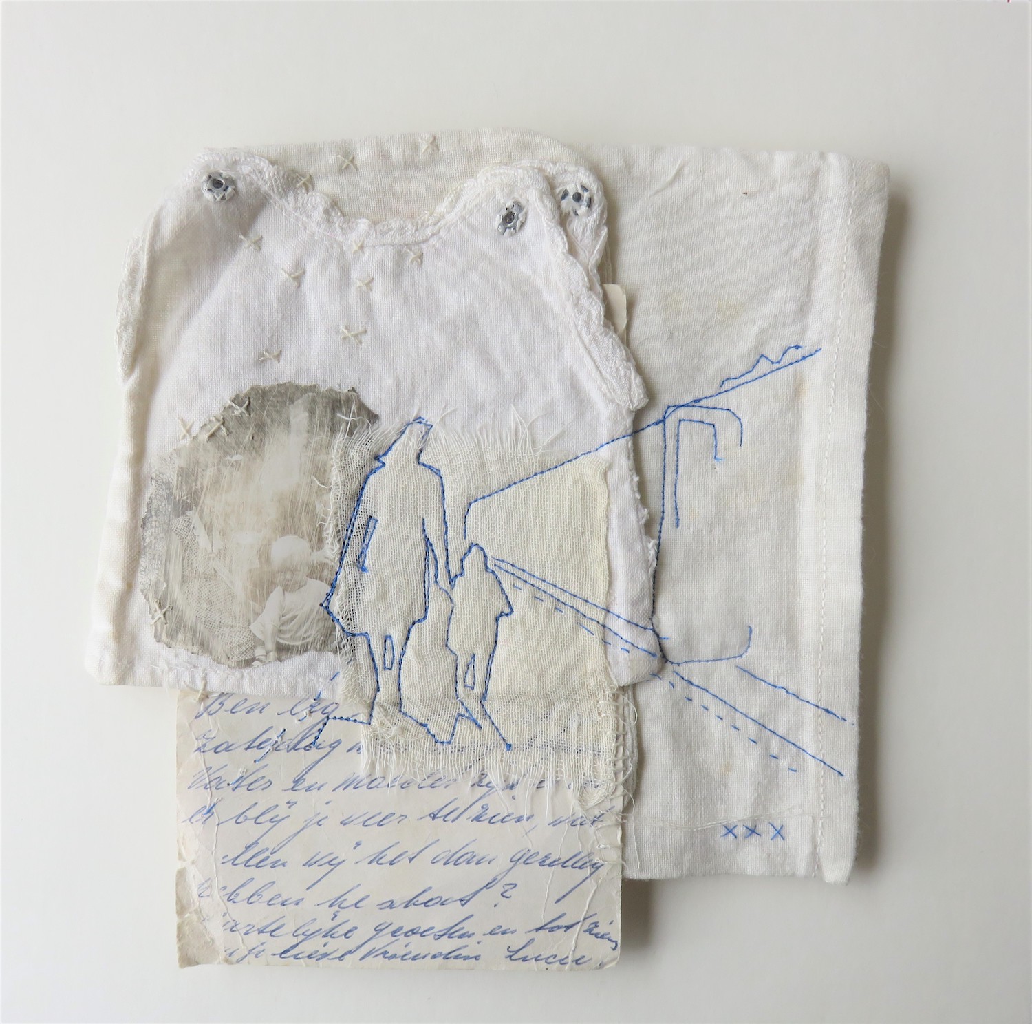 Past Present, trein - Jacqueline van Bergeijk