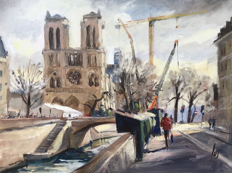 Notredame in Parijs - Jos Antens