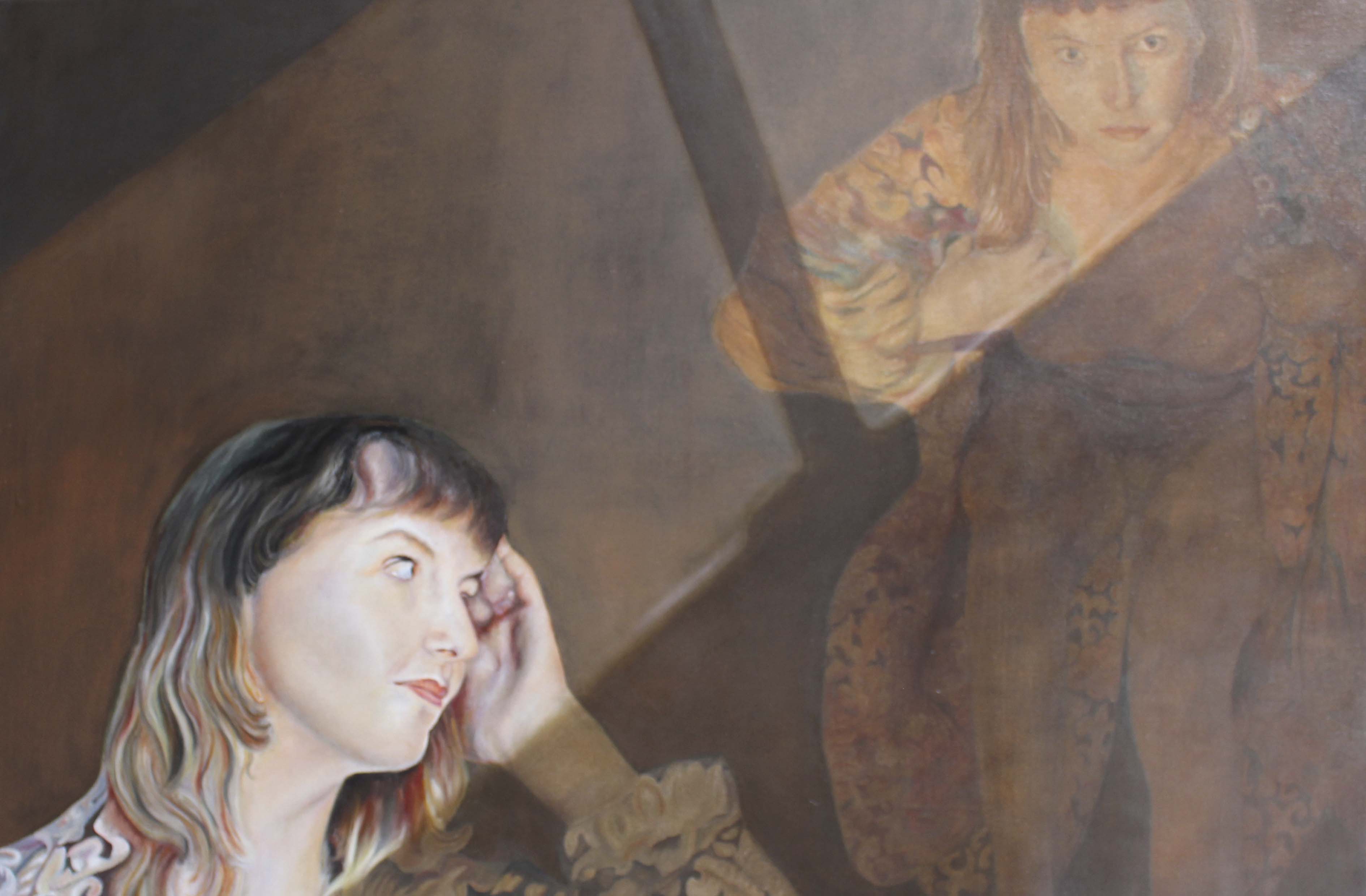  Alter Ego. 7-2019/Olie op linnen/80x120cm - Paul Kenens