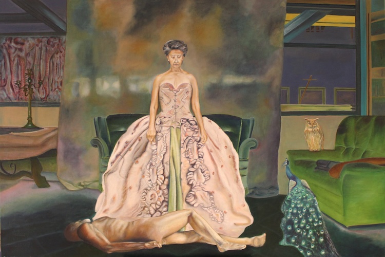 Vanitas./ 12-2017/Olie op linnen/100x150cm - Paul Kenens