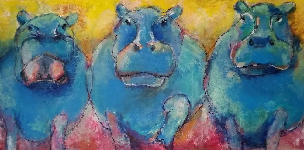 De drie hippo’s - Saskia Janssen
