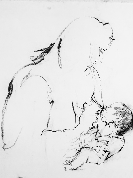 Moeder en baby &mdash; Sylvia van Berkel