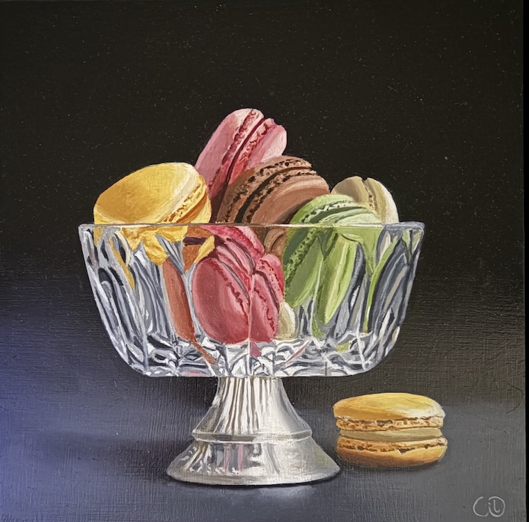 Suikerpot met fruit - Wil van Gemert